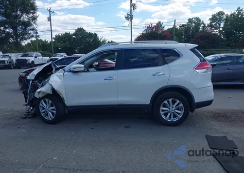 2016 Nissan Rogue Sv z USA, uszkodzony, nr VIN KNMAT2MT6GP656605